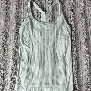 Mint Lululemon tank top size 6